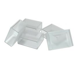 Комплект заглушек OGM для светодиодной ленты пластик 220В, чип 5050, 60д/м, 5шт. AC-36 