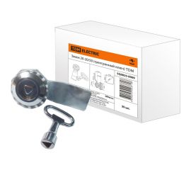 Замок TDM 20-20/50 трехгранный ключ SQ0825-0009 