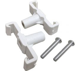 Комплект фиксаторов LANMASTER для установки суппорта в короб 120х50 мм, 2 шт. LAN-CT120-FRM-FIX 