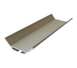 Угловой алюминиевый профиль для LED ленты Apeyron с широким рассеивателем / 08-22-01 