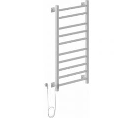 Электрический полотенцесушитель Ника кабельный STEP-2 100/50 RAL9016 белый матовый левый тэн STEP-2 100/50 бел мат лев 