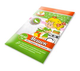 Мешок для стирки белья Умничка 50х60 см, на молнии MPU0291 