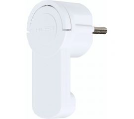 Электрическая плоская вилка Alfa со скрытой ручкой с заземлением, ABS-пластик, 16А, 250В 30100059 