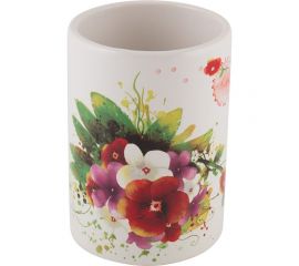 Стакан для ванной комнаты Рыжий кот Летнее настроение керамика TU-SUM 006514 