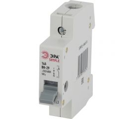 Выключатель нагрузки ЭРА SIMPLE ВН-29 1P 40А Б0039247 