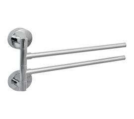 Раздвижной двойной полотенцедержатель Solinne 16222, хром 1402.231 