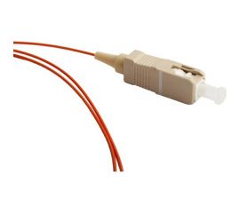 Пигтейл Hyperline FPT-B9-62-SC/PR-1M-LSZH-OR волоконно-оптический MM 62.5/125, SC, 1 м, LSZH 27869 