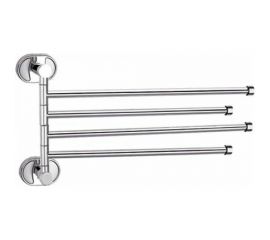 Держатель полотенец Potato поворотный, четверной P2914 