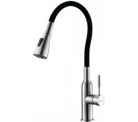 Смеситель Lemark Expert LM5082S-Black для кухни с гибким изливом LM5082S-Black 