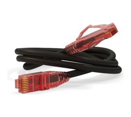 Патч-корд Hyperline PC-LPM-UTP-RJ45-RJ45-C5e-1.5M-LSZH-BK U/UTP, Cat.5е 229960 