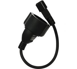 Кабель-переходник VCOM UPS - розетка/IE-320 C14 to Socket Type-F, 3Gx0,75mm2, VDE CE002-CU0.75-0.15M 