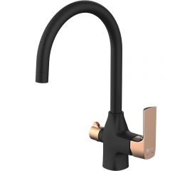 Смеситель для кухни Lemark Ursus с подключением к фильтру с питьевой водой LM7261BLR 