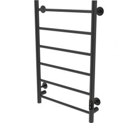 Электрический полотенцесушитель TERMOsmart Премьер 500x800 мм, 6 перекладин, черный матовый PR50/80BKE 