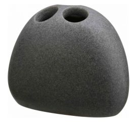Подставка для зубных щеток Raindrops Черный камень BPO-0284B 