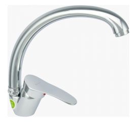 Одноручный смеситель для мойки Juguni с гибкой подводкой 0402.947C 
