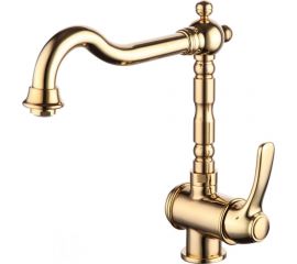 Смеситель для кухни желтое золото IDDIS Oldie OLDYGL0i05 