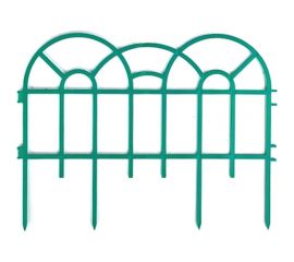 Декоративный забор Дачная мозаика Аркада изумрудный "Ажурный" 14182 