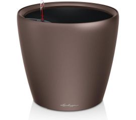 Кашпо LECHUZA Classico LS Complete 21x20 см, кофе металлик 16021 
