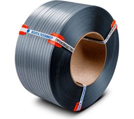 Полипропиленовая лента ВОЛГА ПОЛИМЕР 15x08, серая, 2000 м 15-08-2000-117-00 