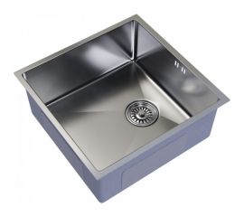 Подстольная мойка MIXLINE PRO 50x50, 3 мм, выпуск 3 1/2, 20 см, с сифоном, сатин 547227 