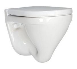 Подвесной унитаз Sanita Luxe Attica с быстросъемным сиденьем-микролифт, дюропласт 00013969 ATCSLWH0104 