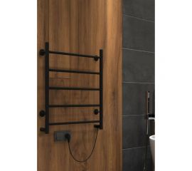 Полотенцесушитель INDIGO Line без полки (electro) 60/50 скрытый монтаж, универсальное подключение R/L LCLE60-50BRR 