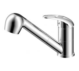 Смеситель для кухни c выдвижным изливом OLIVES Vega 12421VE 