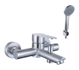 Смеситель для ванны Diadonna с коротким изливом, монолитный D34-330131S 