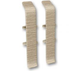 Соединитель для плинтуса DECONIKA (55 мм, 213 Дуб северный, 2 шт.) Д-П55-С-Ф2 213 ДУБ СЕВ 
