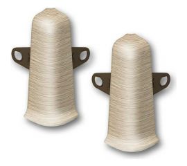 Наружный угол для плинтуса DECONIKA (55 мм; 213 Дуб северный; 2 шт.) Д-П55-Нк-Ф2 213 ДУБ СЕВ 