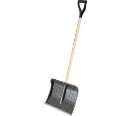 Снеговая пластмассовая лопата Комплект-Агро ВЬЮГА № 2 с черенком и V-образной ручкой KA8253 