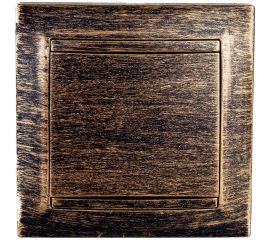 1-клавишный выключатель TDM 10А старинная бронза Лама SQ1815-0743 