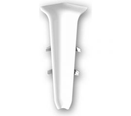 Внутренний угол для плинтуса DECONIKA (55 мм; 001 белый 2 шт.) Д-П55-В-Ф2 001 БЕЛ 