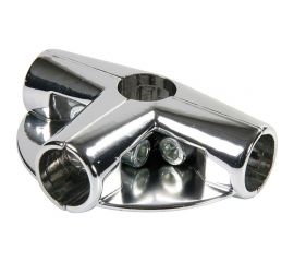 Угловой крепеж MFK-TORG с 4 направлениями, с 2 полкодержателями UNO-9.25 П 