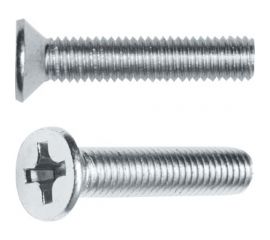 Винт STARFIX потайная головка, М4x8 мм, цинк, класс прочности 5.8, DIN 965, 50 шт. SMZ1-46814-50 