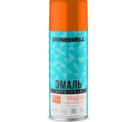 Эмаль универсальная акриловая DONEWELL RAL 2004 оранжевая глянцевая DW-A2004 