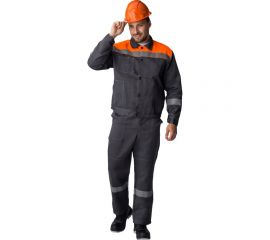 Костюм ФАКЕЛ Легион-1 СОП, темно-серый/оранжевый, р. 56-58, рост 170-176 87479240.011 