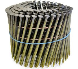 Барабанные гвозди Finka 3.1x90 BK Ring ершеные, 1600 шт. FN3190BKR 