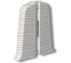 Торцевые заглушки для плинтуса DECONIKA (85 мм; 255 Ясень бьянко; 2 шт.) Д-П85-Тп-Ф1 255 ЯСН БНК 