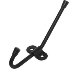 Двойной крючок Домарт черный 170651 