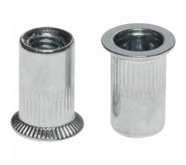 Резьбовая заклепка STARFIX М4 потай бортик, белый цинк, 50 шт. SMZ1-61102-50 