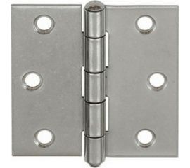 Прямая усиленная петля VORMANN 75х75х1,8 мм, нержавеющая сталь 010614075 