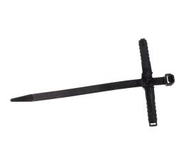 Дюбельный хомут TDM ХД 7х150, черный SQ0539-0022 