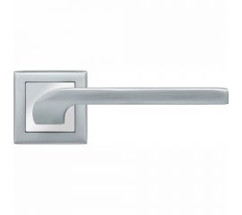 Ручка дверная Rucetti RAP 24-S SC/CP, цвет - мат.хром/хром 9013303 