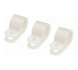 Нейлоновая крепежная скоба TDM СКН-5 белая 100 шт SQ0514-0201 