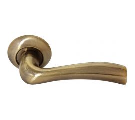 Дверная ручка RUCETTI RAP 19 AB, цвет-бронза 9011388 