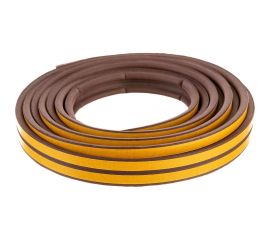 Самоклеящийся уплотнитель Sila P-профиль, 6 м, коричневый В6 SILAPВ6 