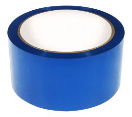 Упаковочная клейкая лента Кордленд синяя, 48 мм, 43 мкм, 50 м Р SCO-00325 