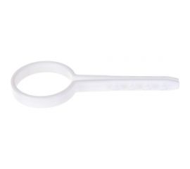 Круглый дюбель-хомут TDM 20 мм, белый, 100 шт. SQ0539-0039 