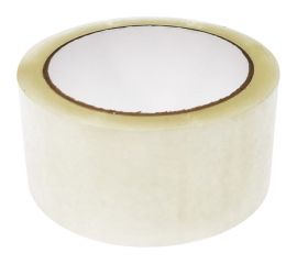 Упаковочная клейкая лента Кордленд прозрачная, 48 мм, 43 мкм, 60 м Р SCO-00302 